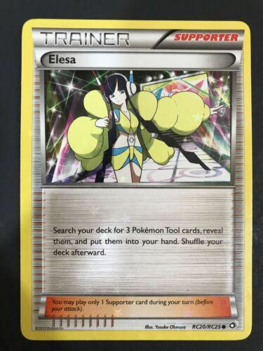 Legendary Treasures Elesa Pokémon card